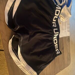 Under Armour Kids Black and White Shorts